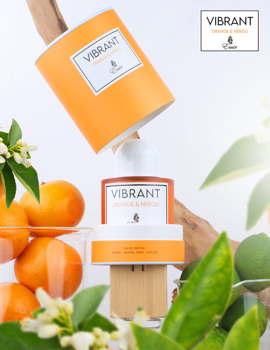 Emir VIBRANT ORANGE AND NEROLI